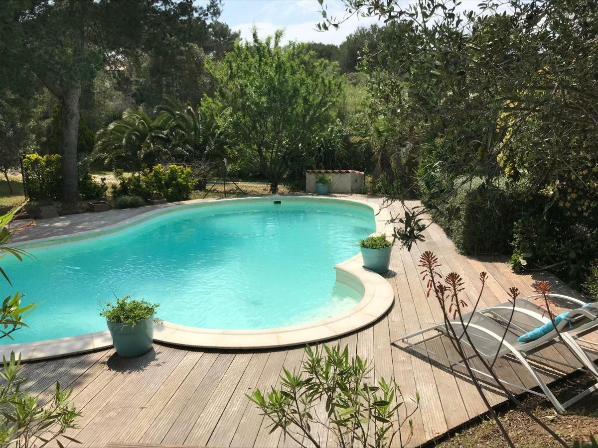 Rez De Jardin Villa Presqu'Ile De Giens 耶尔 外观 照片
